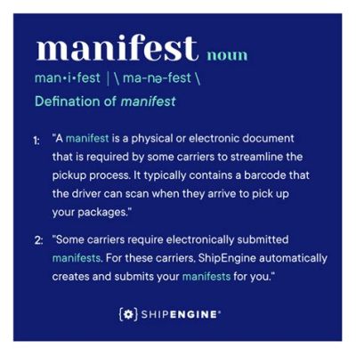 manifest 뜻: 현실을 초월한 의미의 탐구